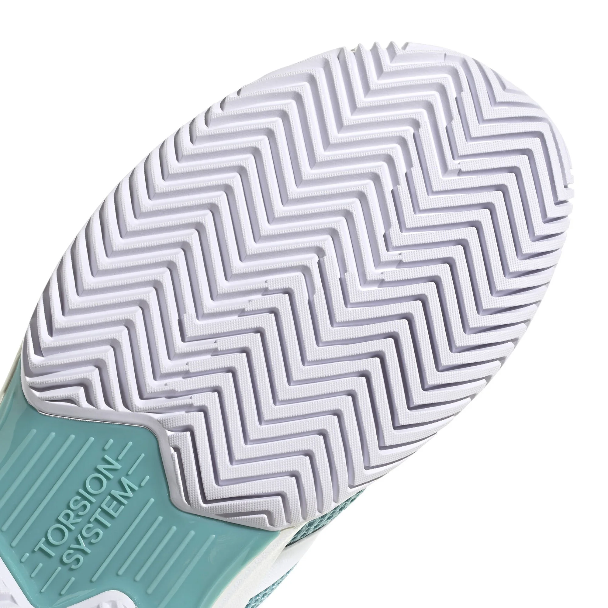 ADIDAS CourtJam Control Scarpa Per Tutte Le Superfici Donna - Verde, Bianco - immagine 9