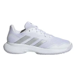 ADIDAS CourtJam Control Scarpa Per Tutte Le Superfici Donna - Bianco, Argento