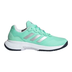 ADIDAS Gamecourt 2 Scarpa Per Terra Rossa Donna - Mint, Argento