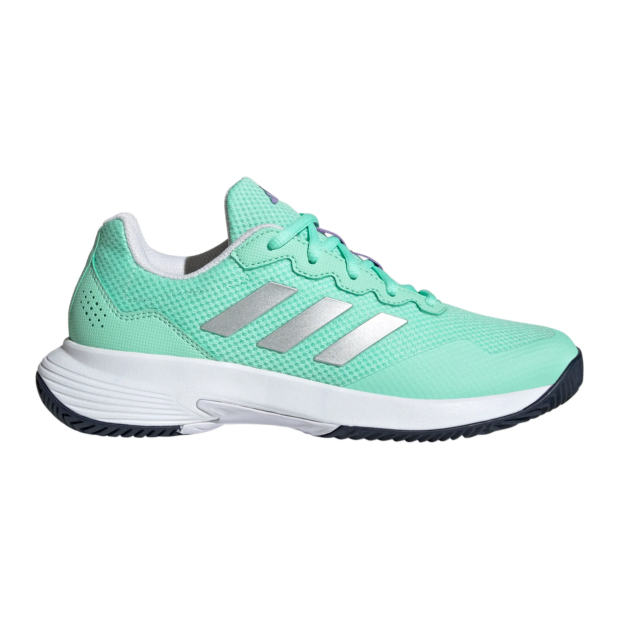 ADIDAS Gamecourt 2 Scarpa Per Terra Rossa Donna - Mint, Argento