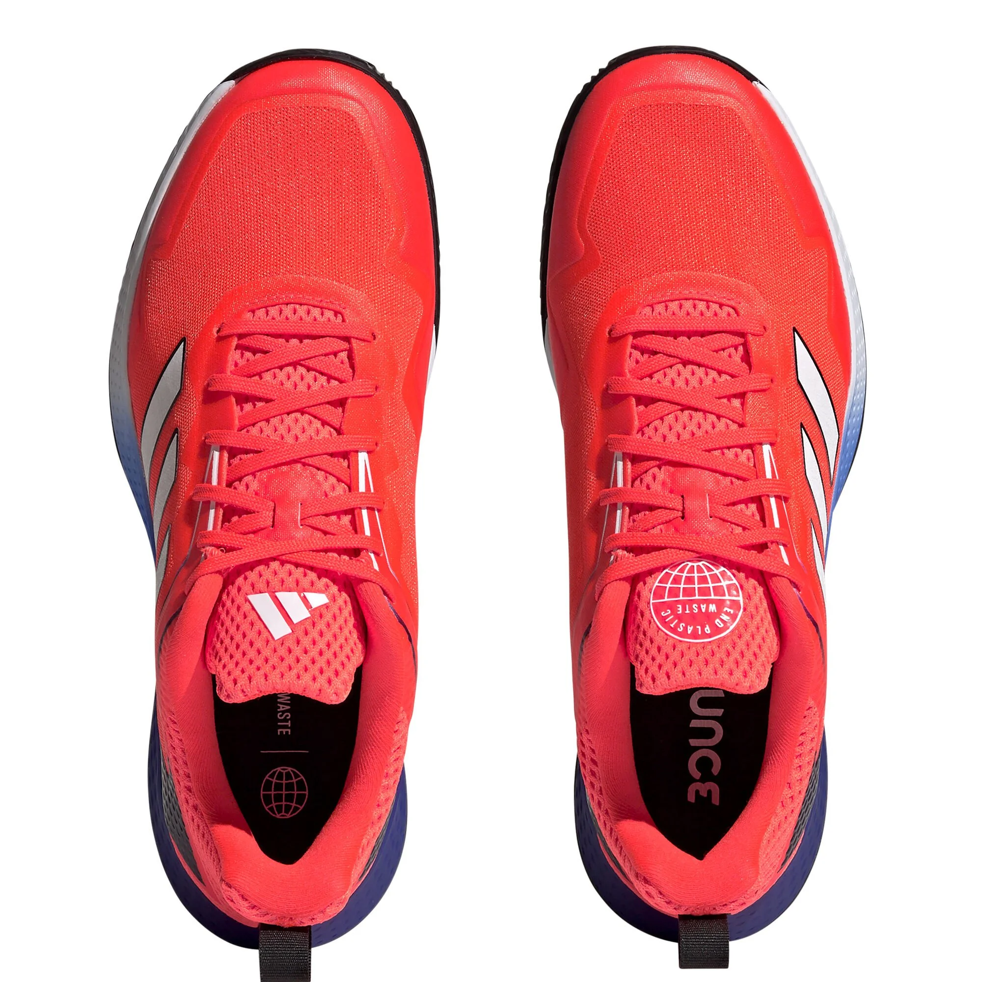 ADIDAS Defiant Speed Scarpa Per Terra Rossa Uomini - Arancione, Blu - immagine 3