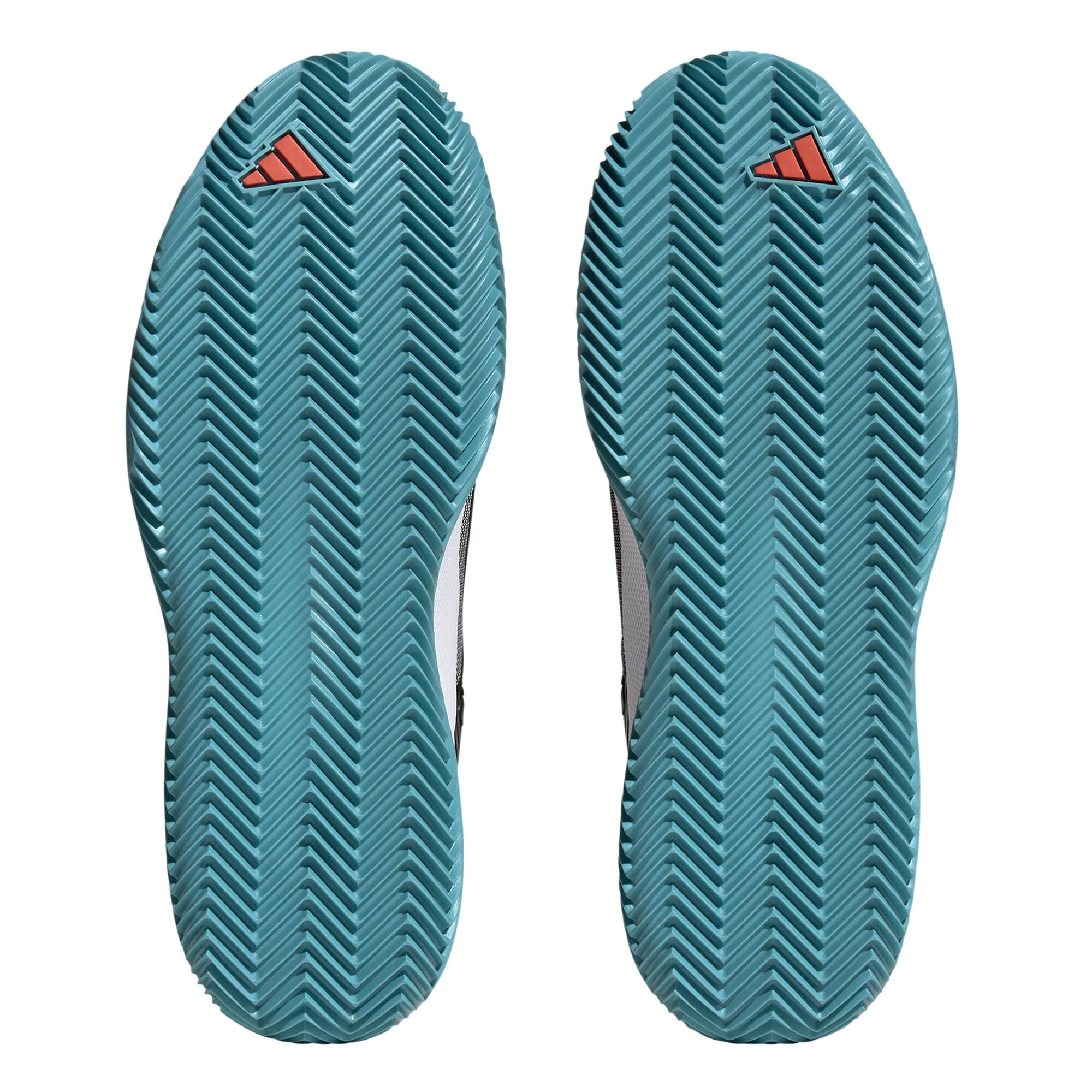 ADIDAS SoleMatch Control Scarpa Per Terra Rossa Uomini - Nero, Arancione - immagine 4