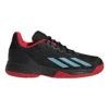 ADIDAS Courtflash Bambini - Nero, Rosso
