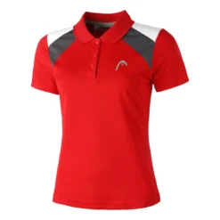 Head Club Polo Donna - Rosso
