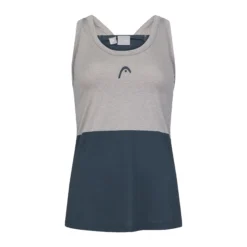 Head Tech Canottiera Donna - Grigio Chiaro, Grigio Scuro