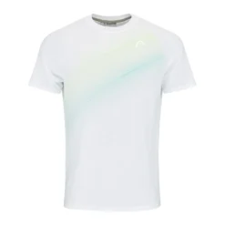 Head Performance Maglietta Uomini - Bianco, Verde