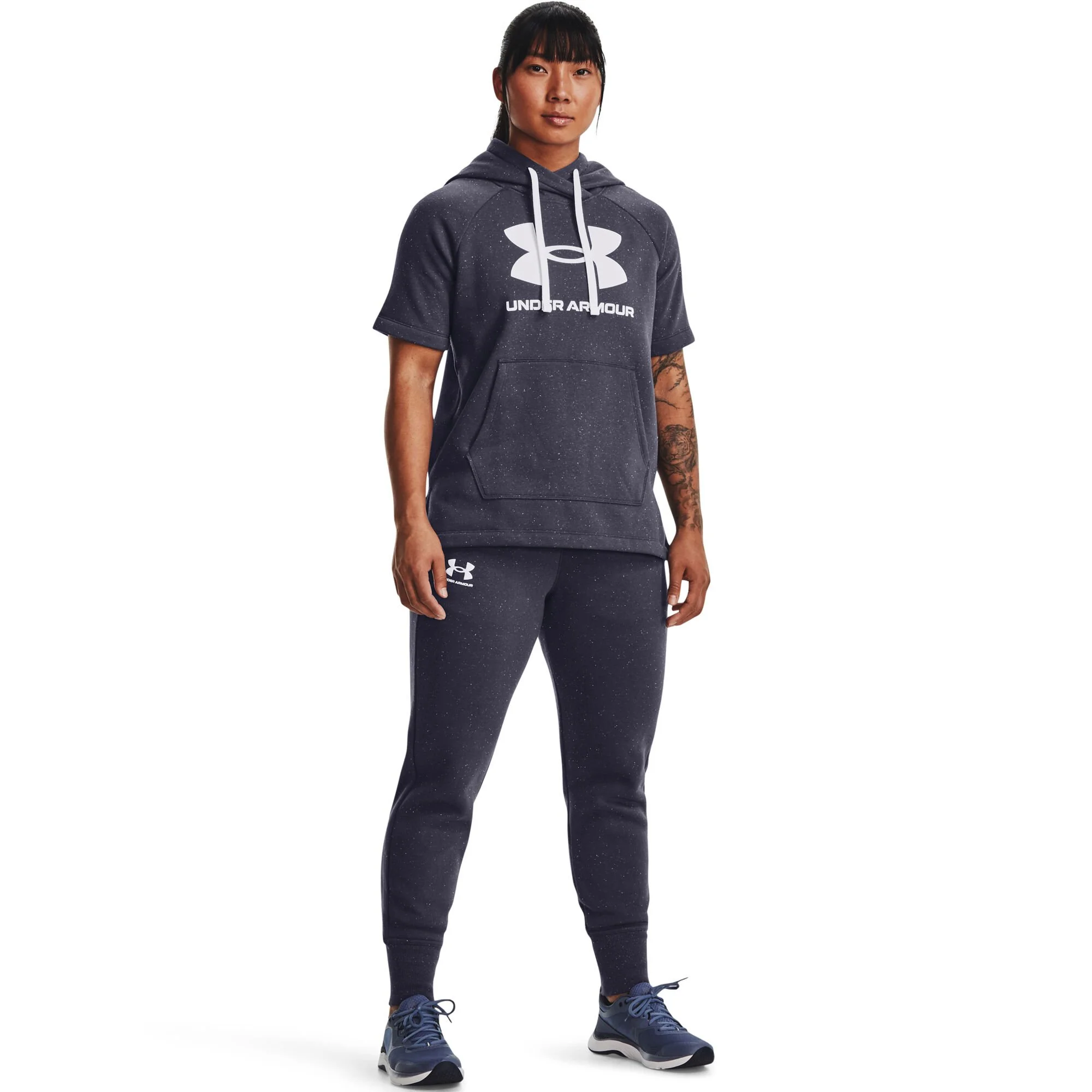Under Armour Rival Fleece Calzamaglia Donna - Blu - immagine 3