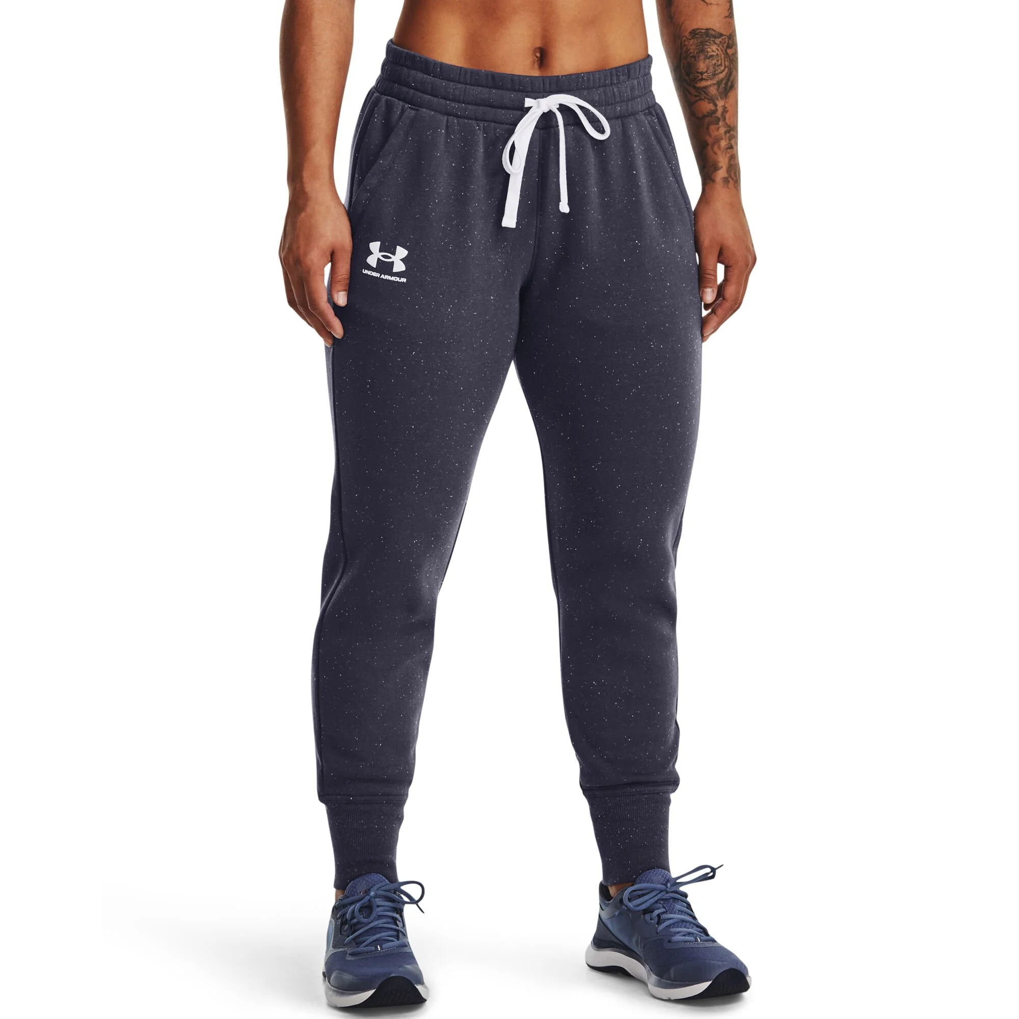 Under Armour Rival Fleece Calzamaglia Donna - Blu - immagine 4