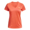 Under Armour Tech Twist Maglietta Donna - Arancione