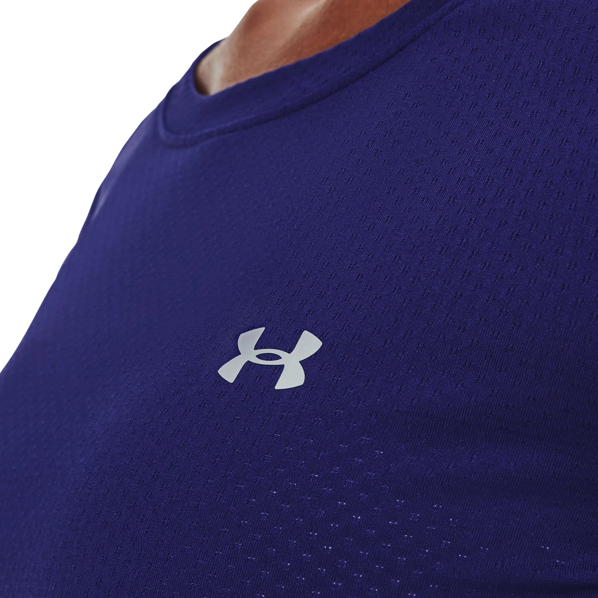 Under Armour Heatgear Manica Lunga Donna - Blu Scuro - immagine 6