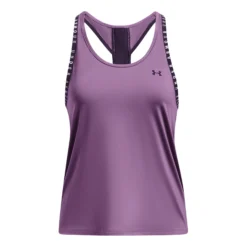 Under Armour Knockout Canottiera Donna - Viola, Nero