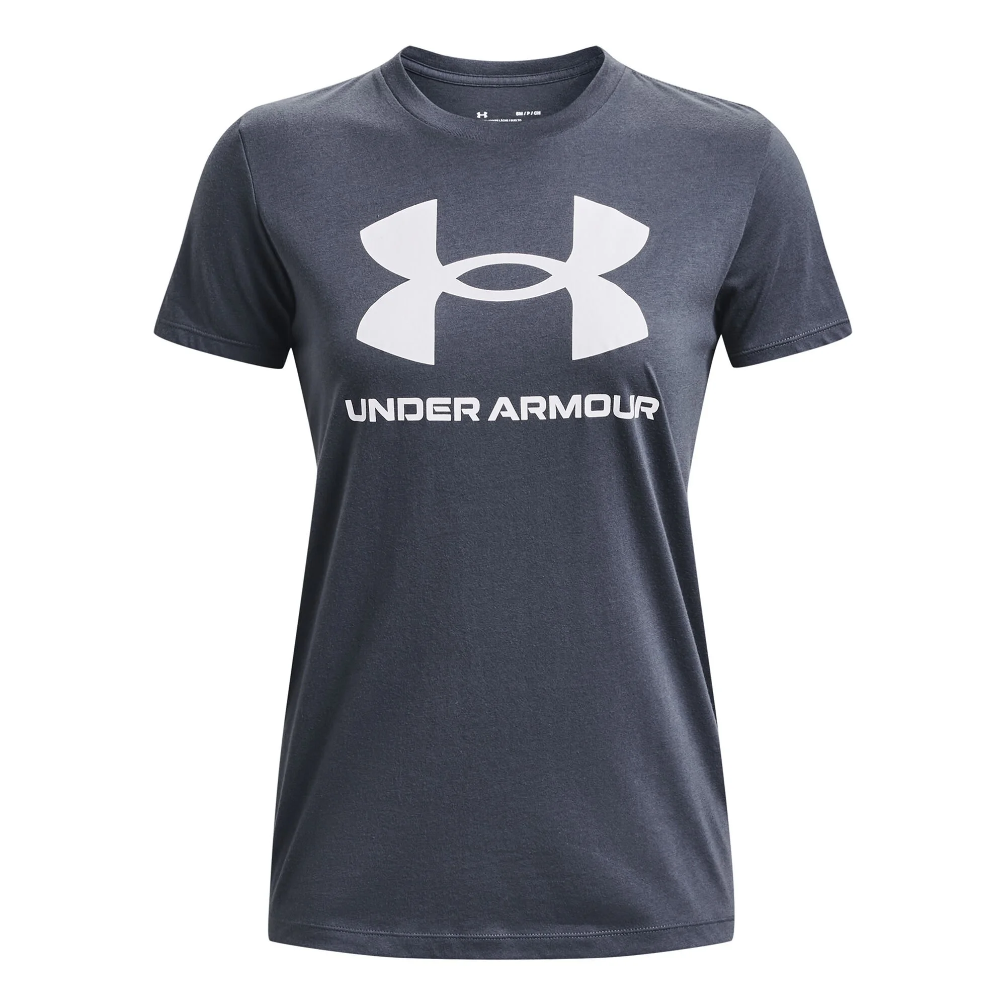 Under Armour Sportstyle Logo Graphic Maglietta Donna - Grigio Scuro