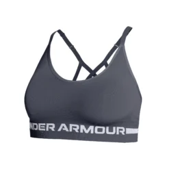Under Armour Seamless Low Long Reggiseni Sportivi Donna - Grigio Scuro