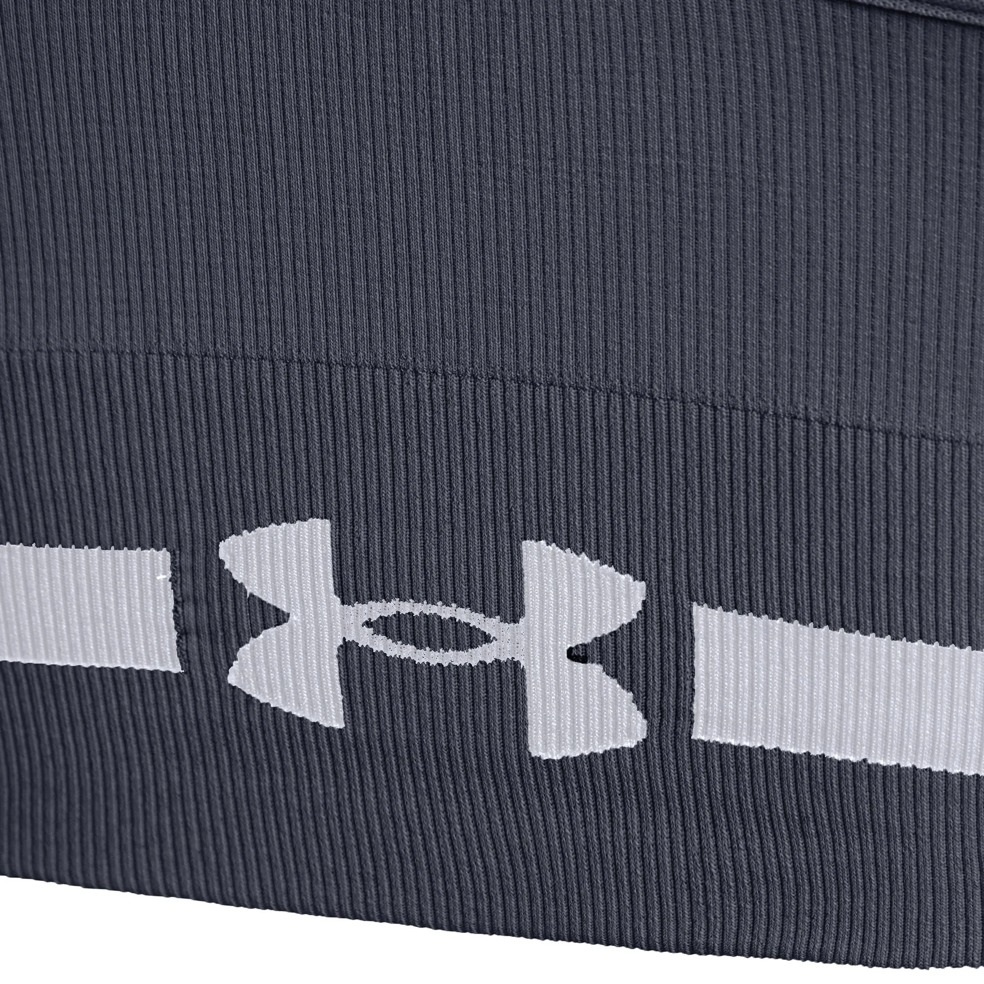 Under Armour Seamless Low Long Reggiseni Sportivi Donna - Grigio Scuro - immagine 3