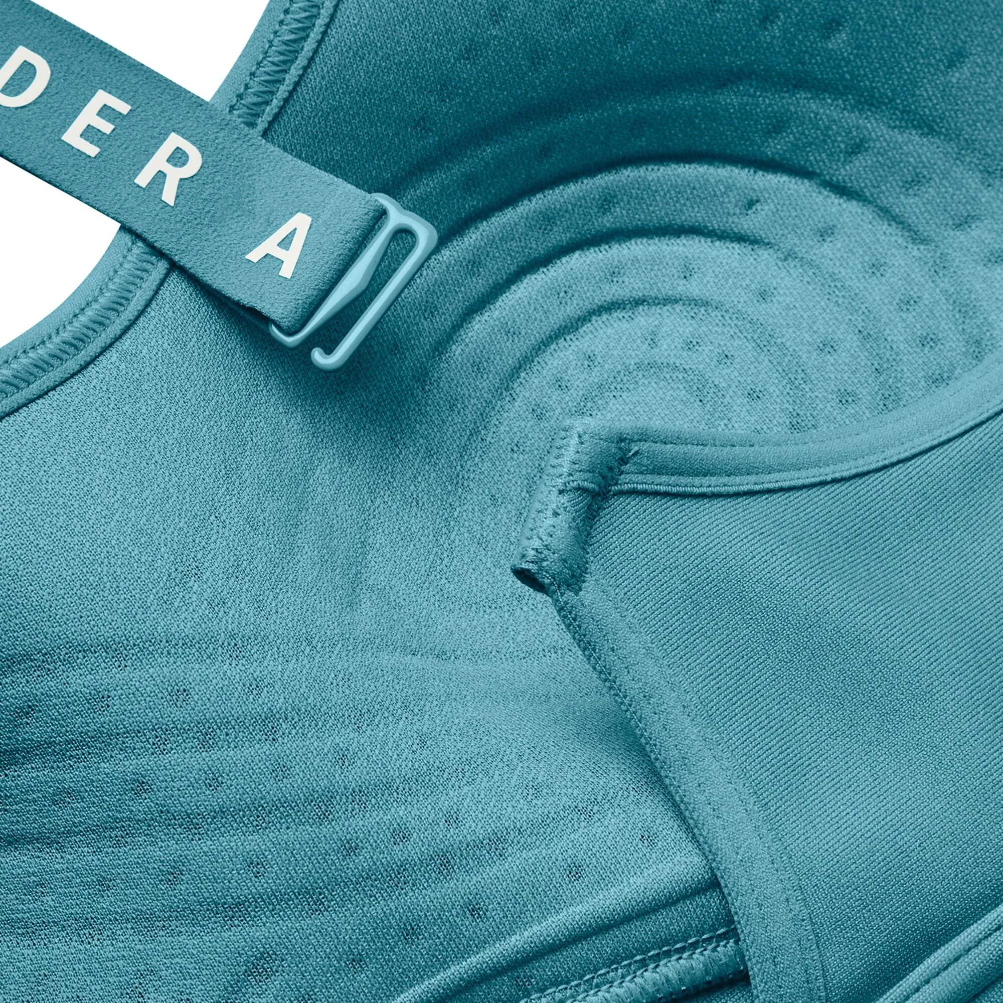 Under Armour Infinity Mid Covered Reggiseni Sportivi Donna - Turchese - immagine 4