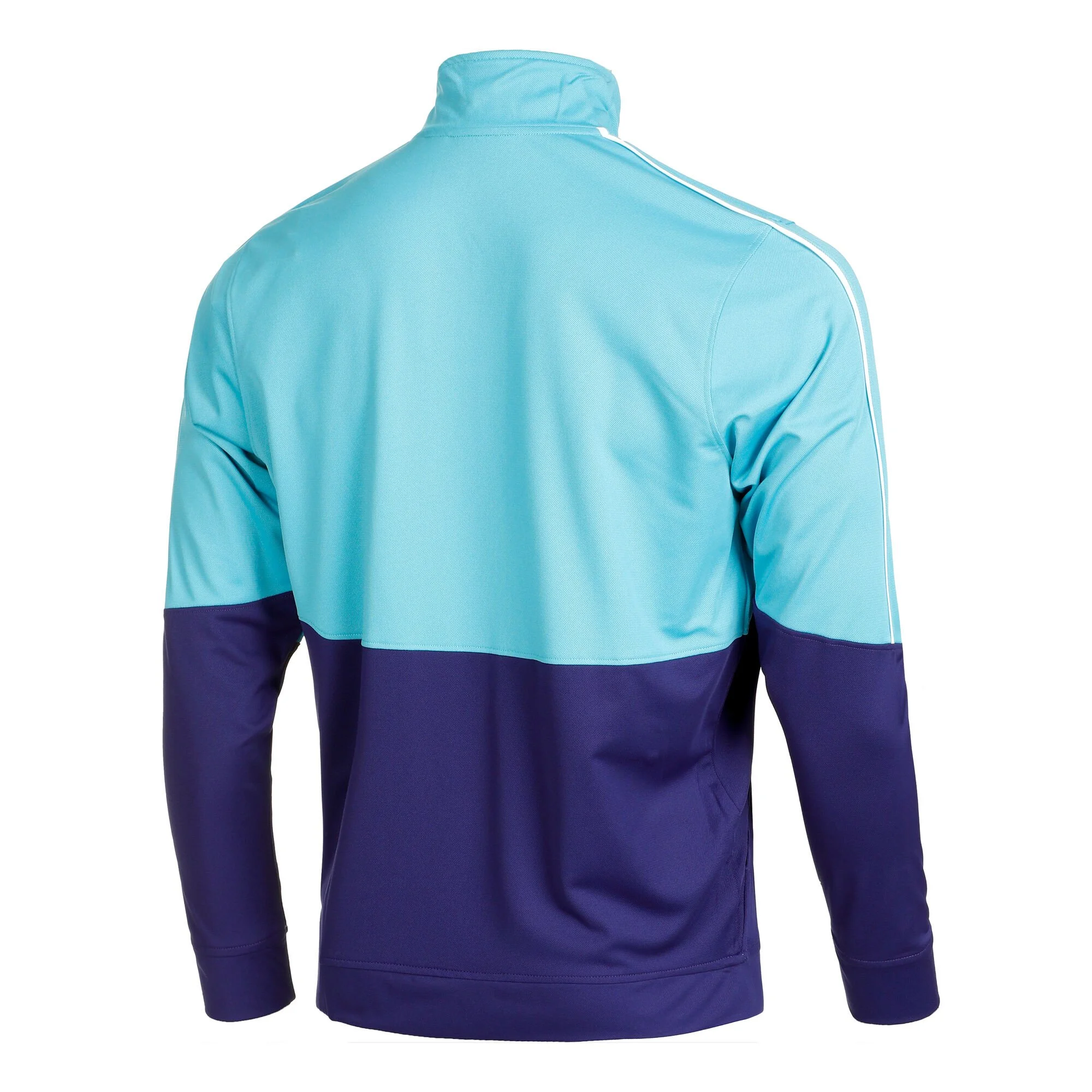 Under Armour Pique Track Uomini - Turchese, Blu Scuro - immagine 2