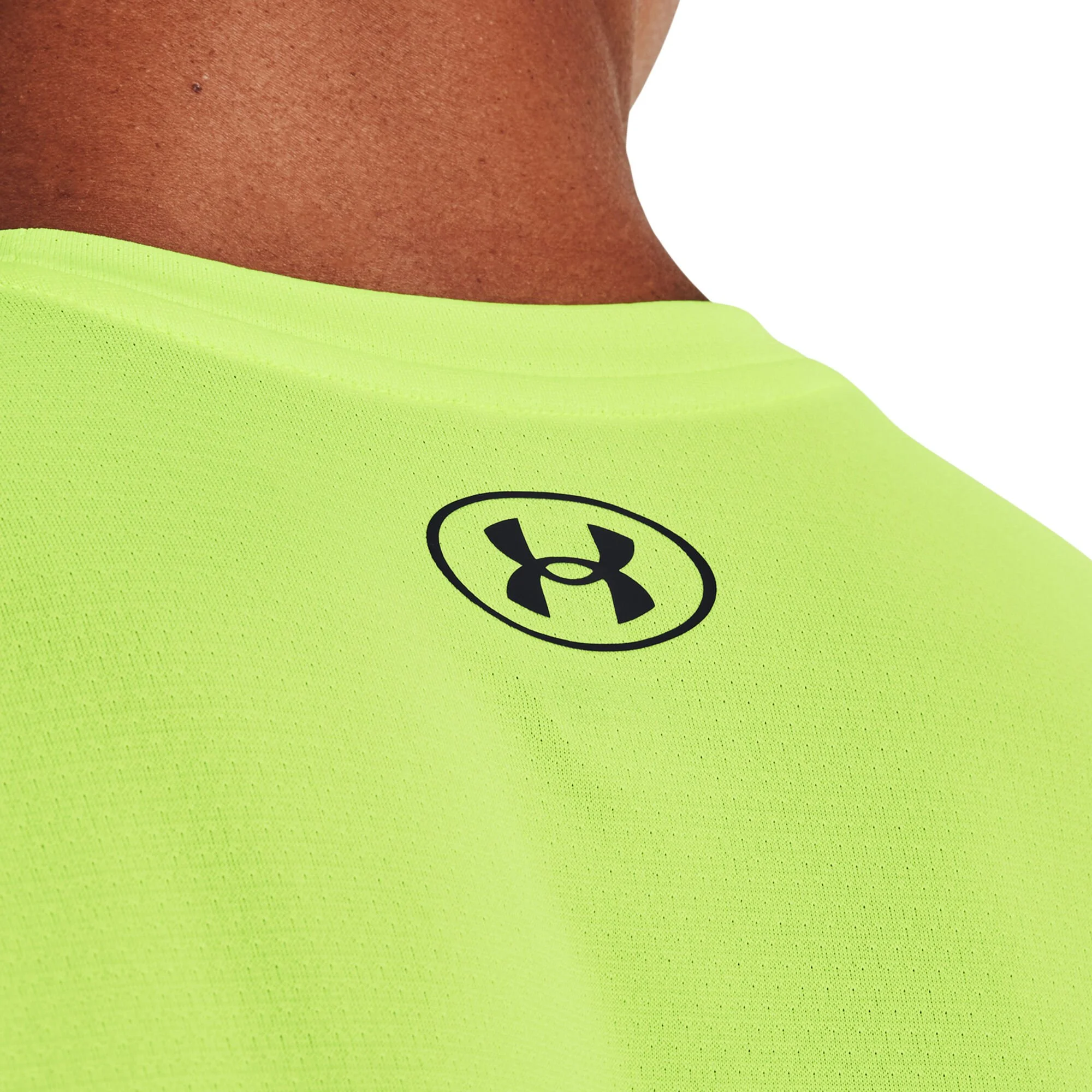 Under Armour Tech Vent Maglietta Uomini - Giallo Neon - immagine 6