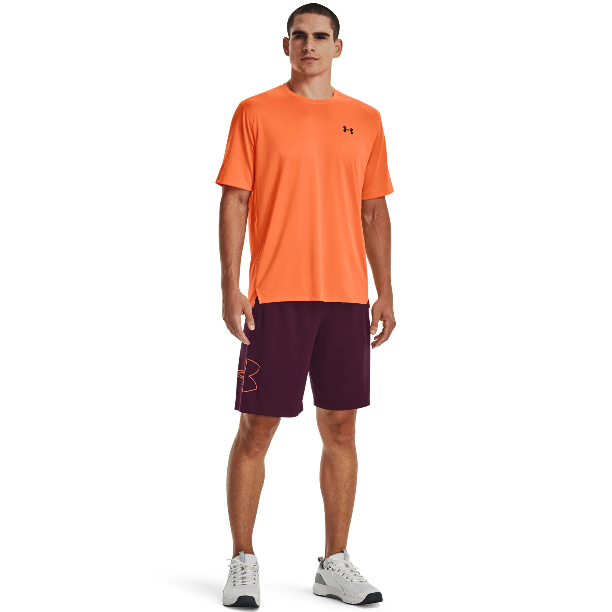 Under Armour Tech Vent Maglietta Uomini - Arancione - immagine 5