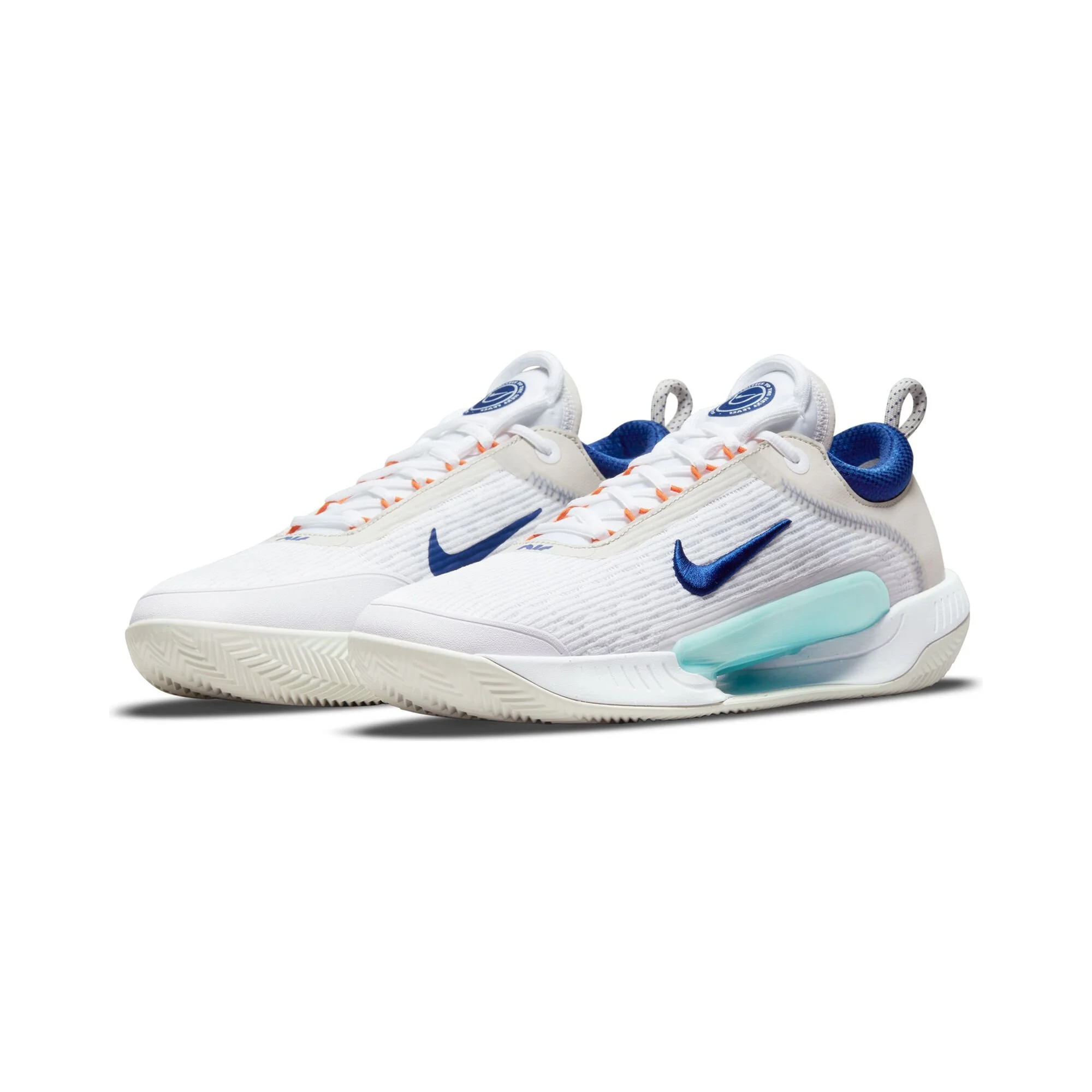 Nike Court Zoom NXT Scarpa Per Terra Rossa Uomini - Bianco, Blu - immagine 4