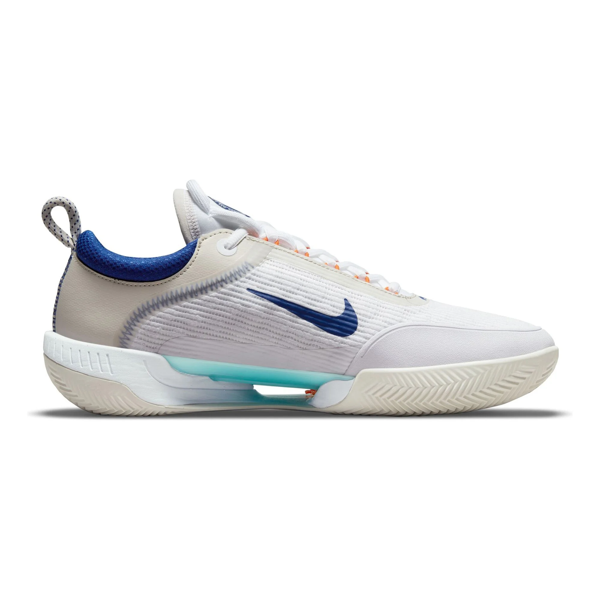 Nike Court Zoom NXT Scarpa Per Terra Rossa Uomini - Bianco, Blu - immagine 7