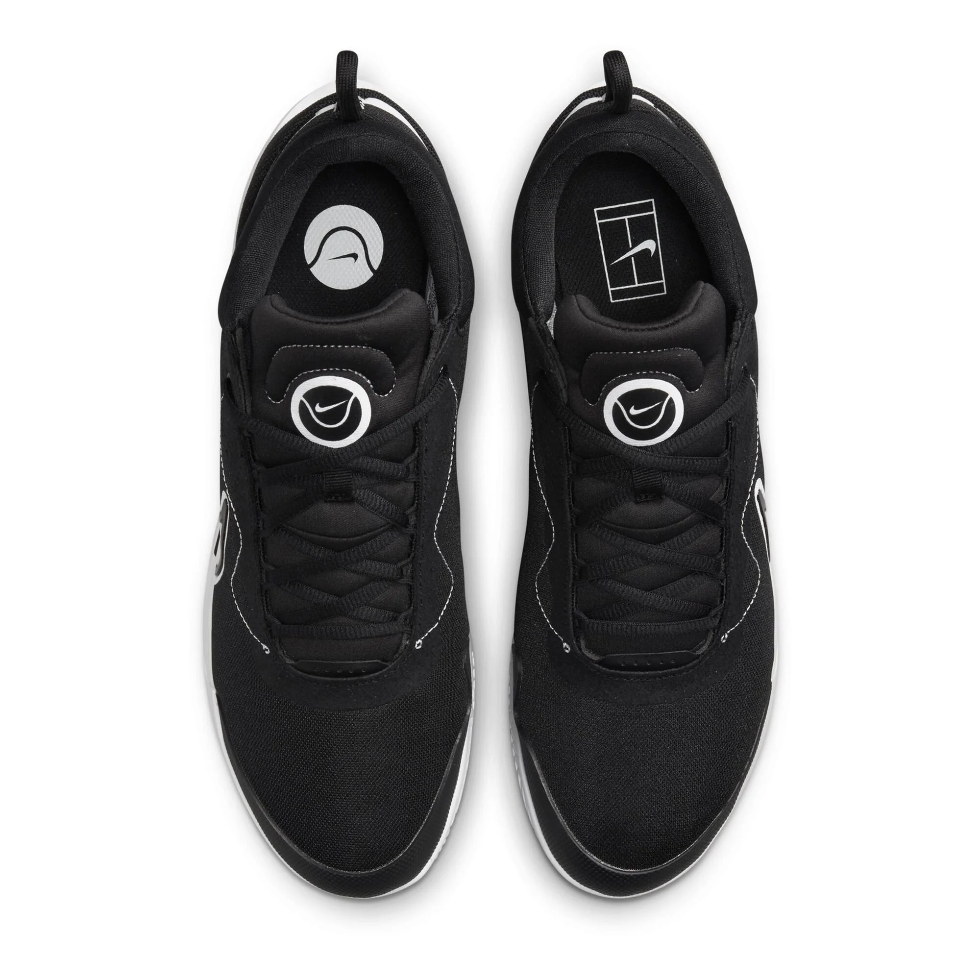 Nike Zoom Pro Scarpa Per Terra Rossa Uomini - Nero, Bianco - immagine 4