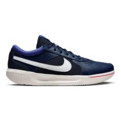 Nike Court Zoom Lite 3 Scarpa Per Tutte Le Superfici Bambini - Blu Scuro, Bianco