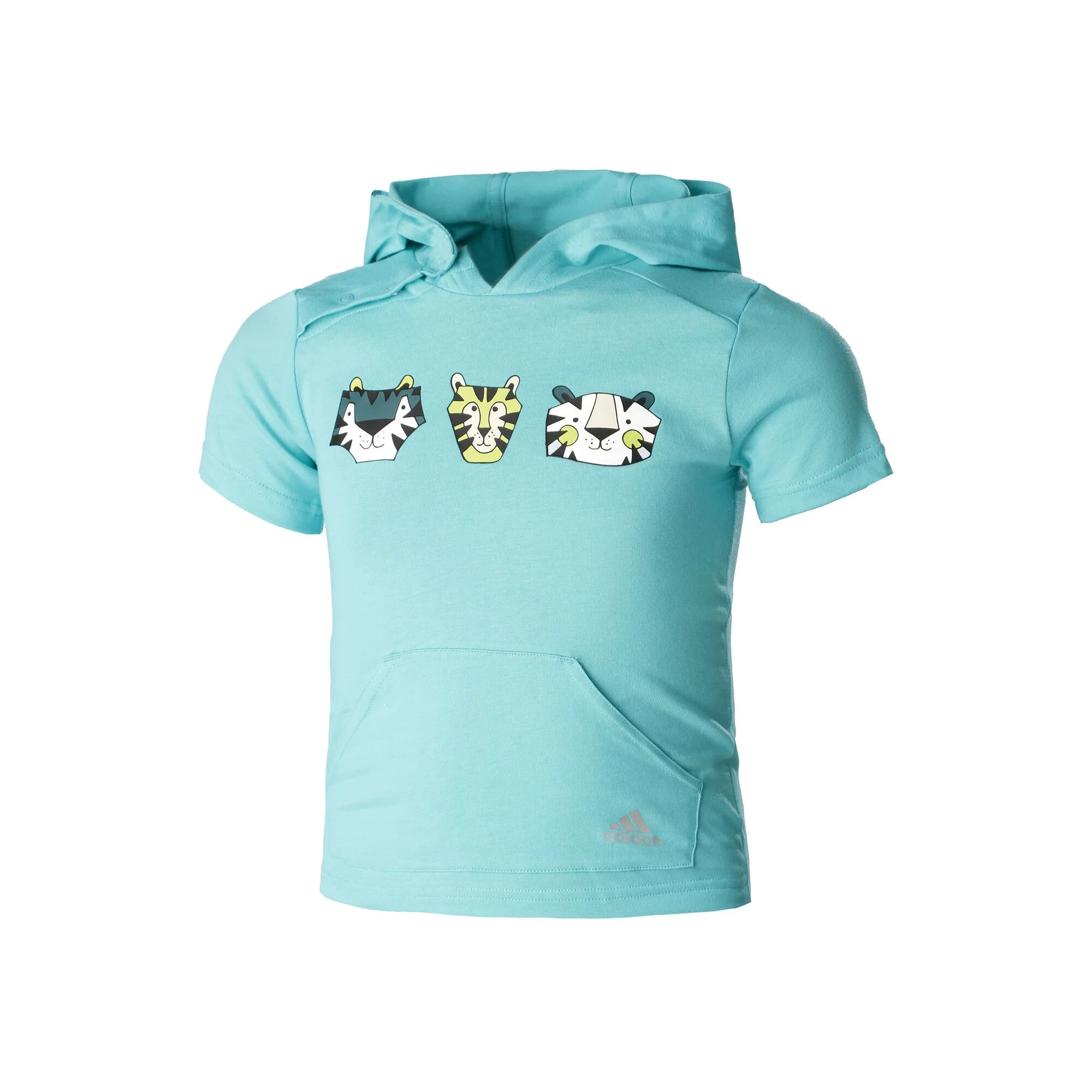 ADIDAS Tiger Set Babybekleidung Ragazzi - Turchese, Multicolore - immagine 2