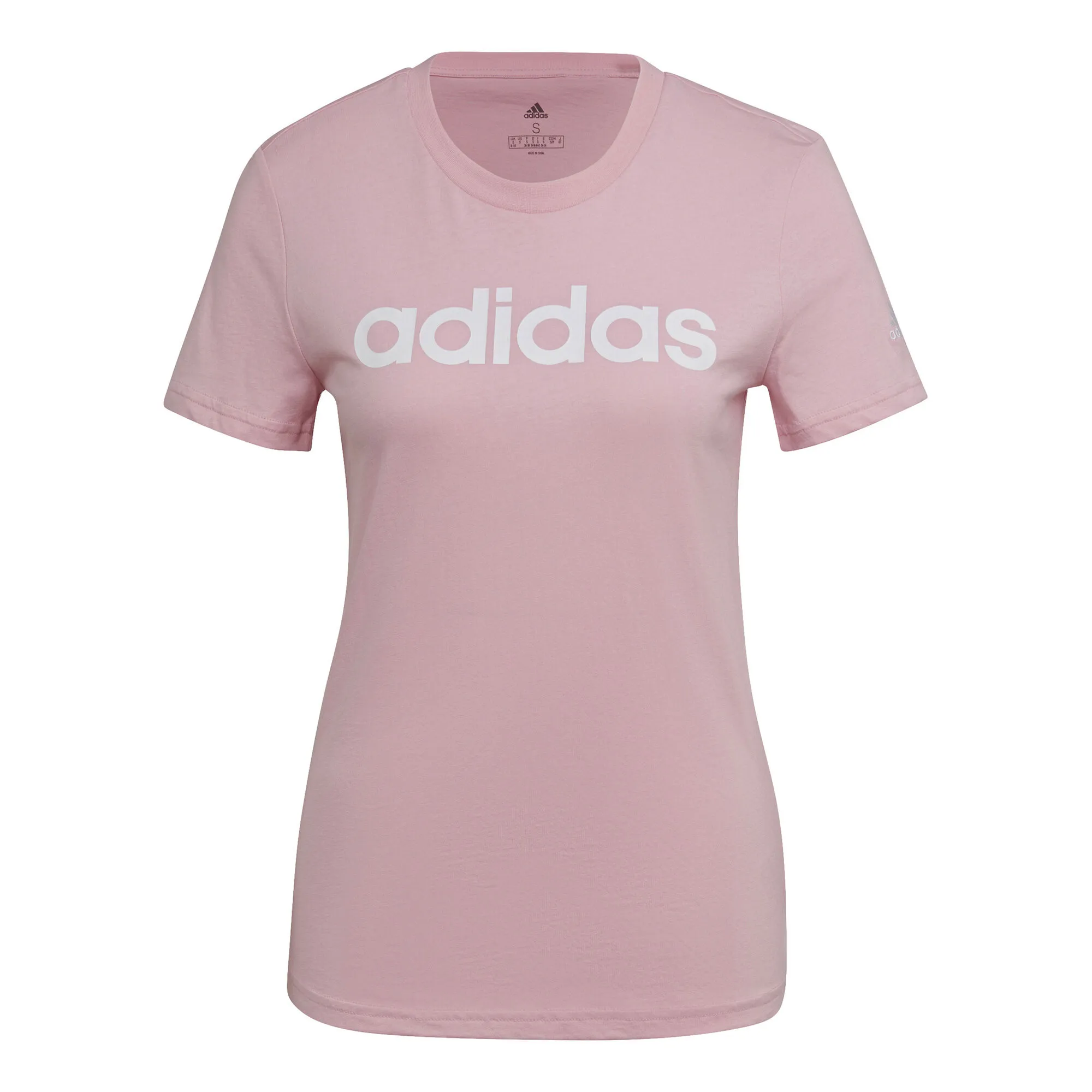 ADIDAS Linear Maglietta Donna - Rosa