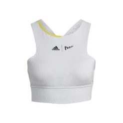ADIDAS Cropped Canottiera Donna - Bianco