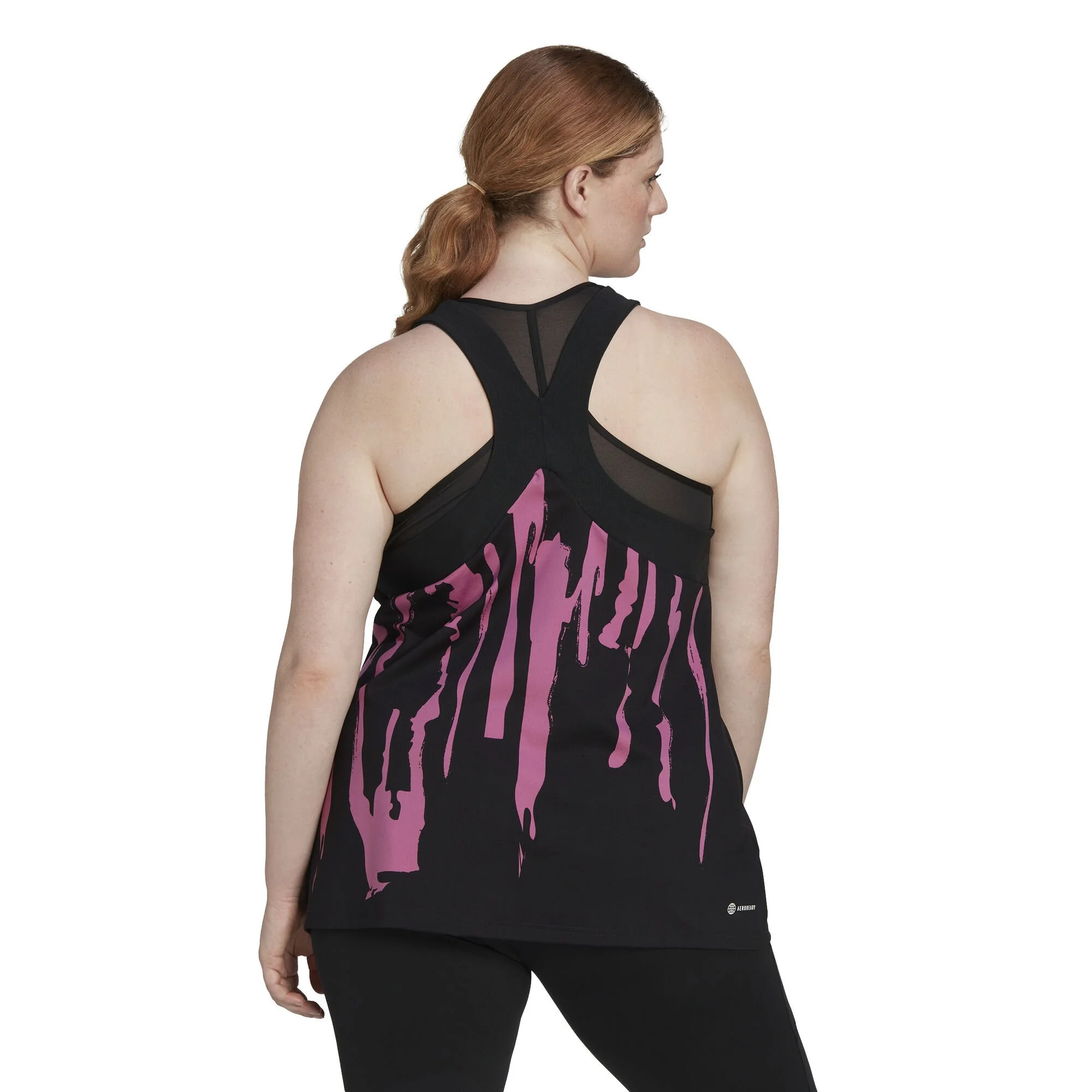 ADIDAS New York Y Plus Canottiera Donna - Nero - immagine 3