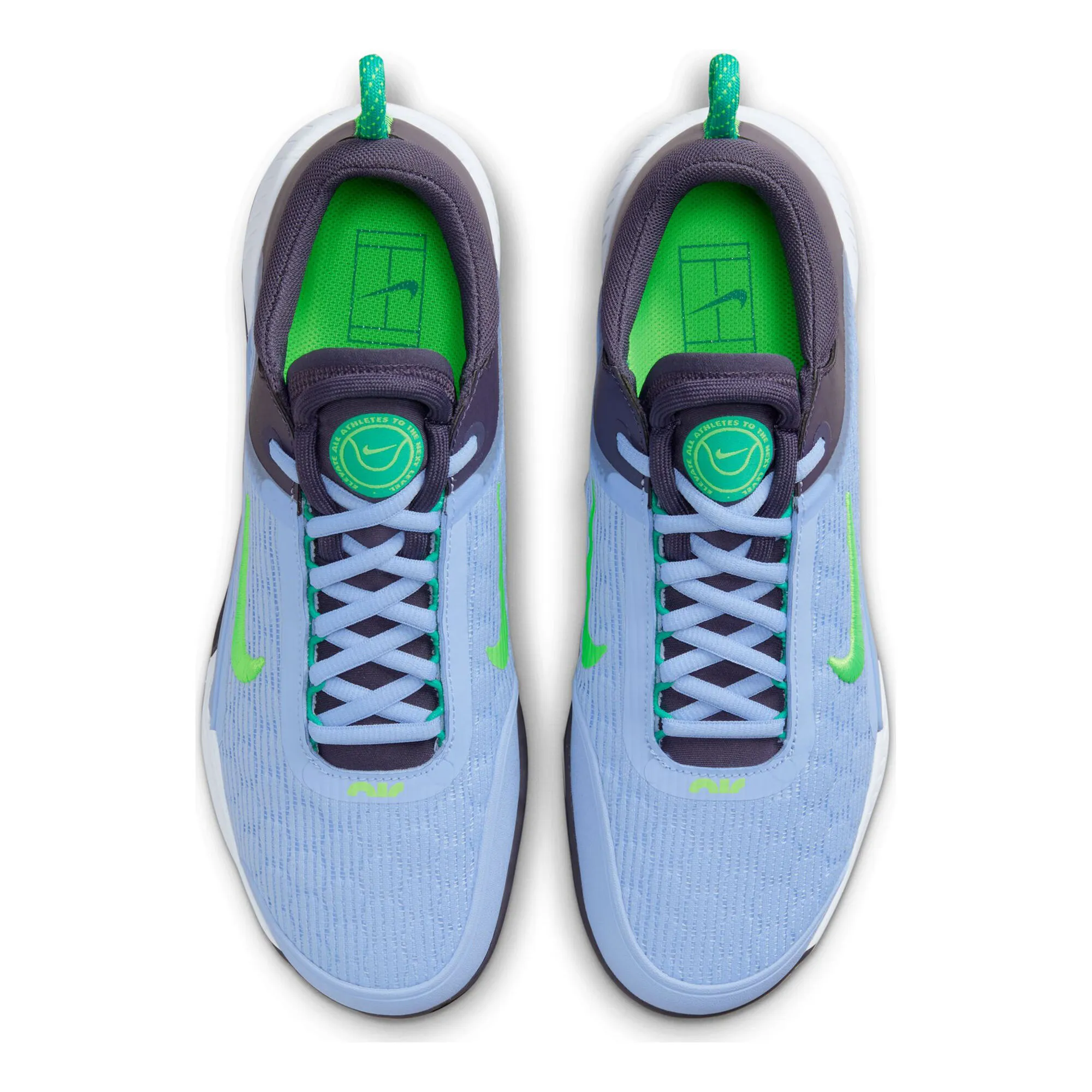 Nike Zoom Court NXT Scarpa Per Terra Rossa Uomini - Blu Chiaro, Nero - immagine 3