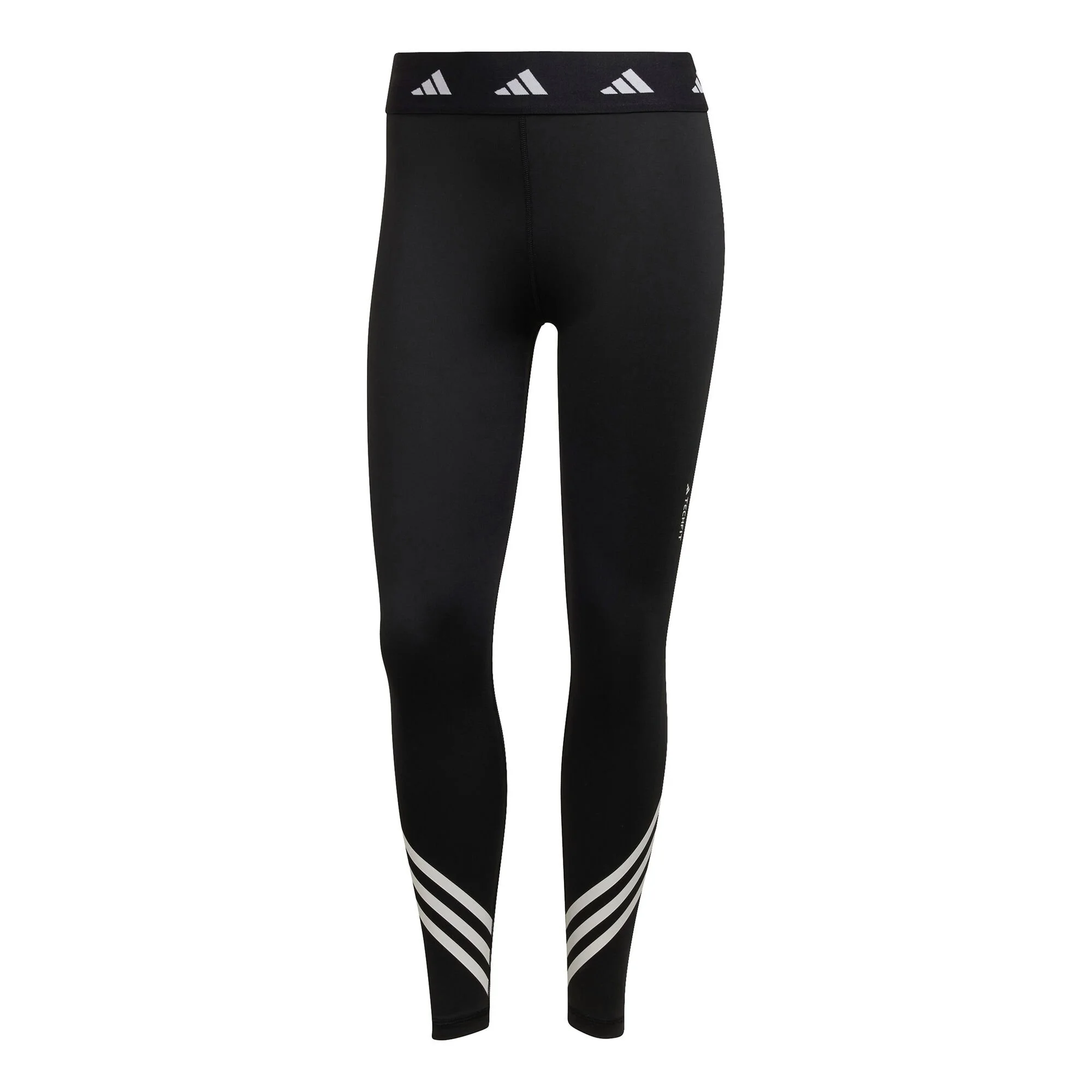 ADIDAS Tech-Fit 3 Stripes 7/8 Calzamaglia Donna - Nero