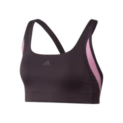 ADIDAS PWI L Medium-Support High Intensity Reggiseni Sportivi Donna - Nero, Rosa