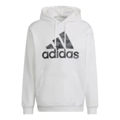 ADIDAS Camo Felpa Con Cappuccio Uomini - Bianco