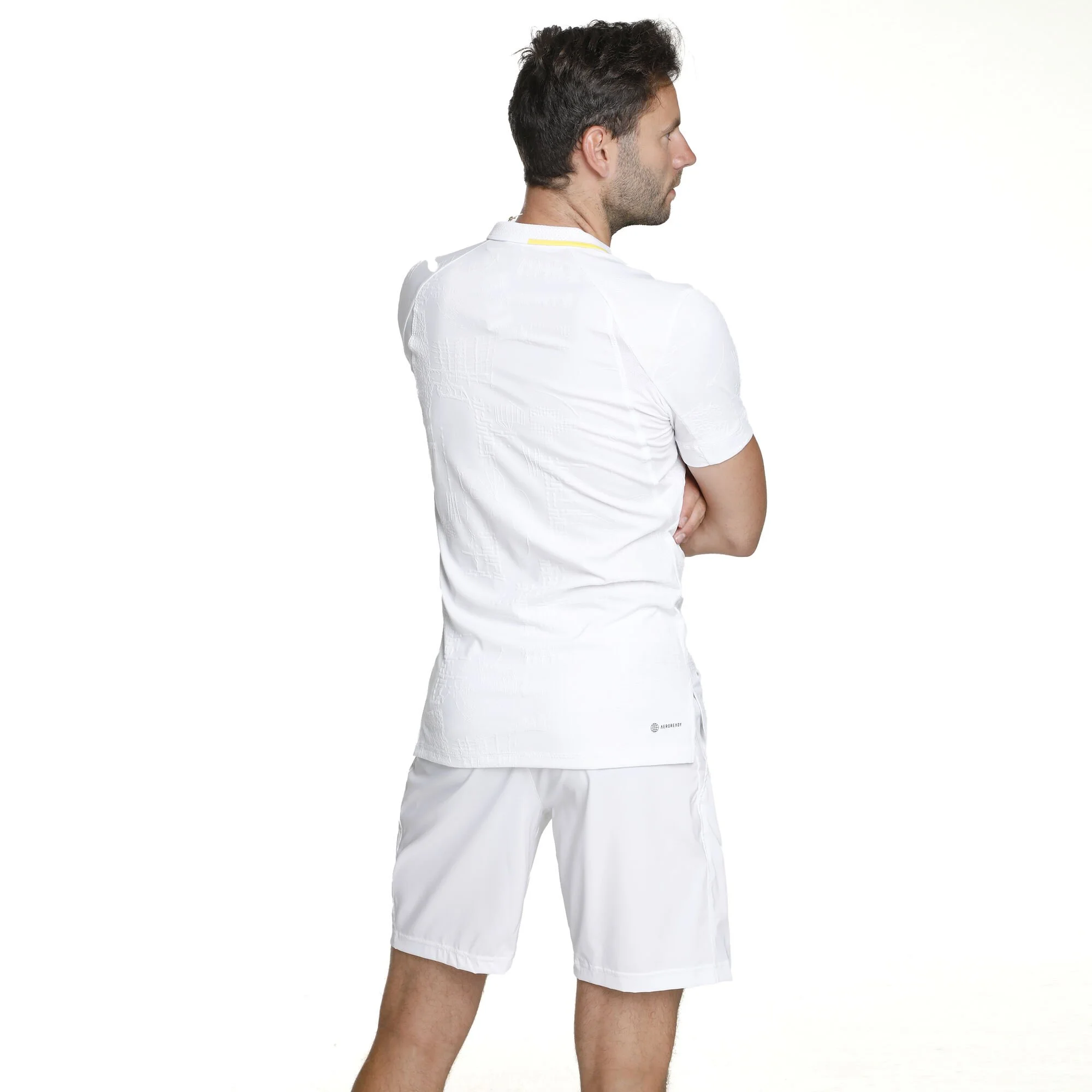 ADIDAS London Polo Uomini - Bianco - immagine 3