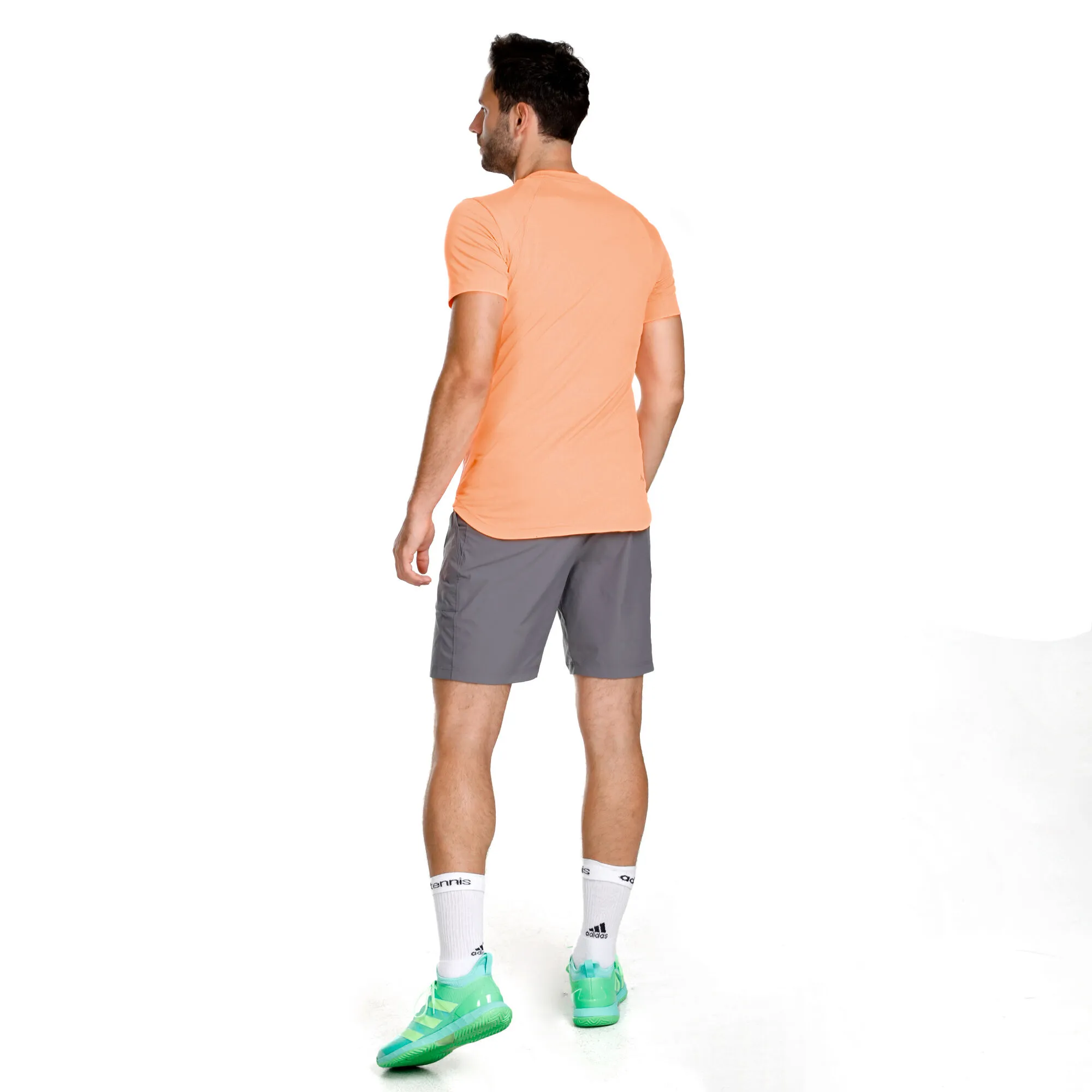 ADIDAS New York Maglietta Uomini - Albicocca - immagine 4