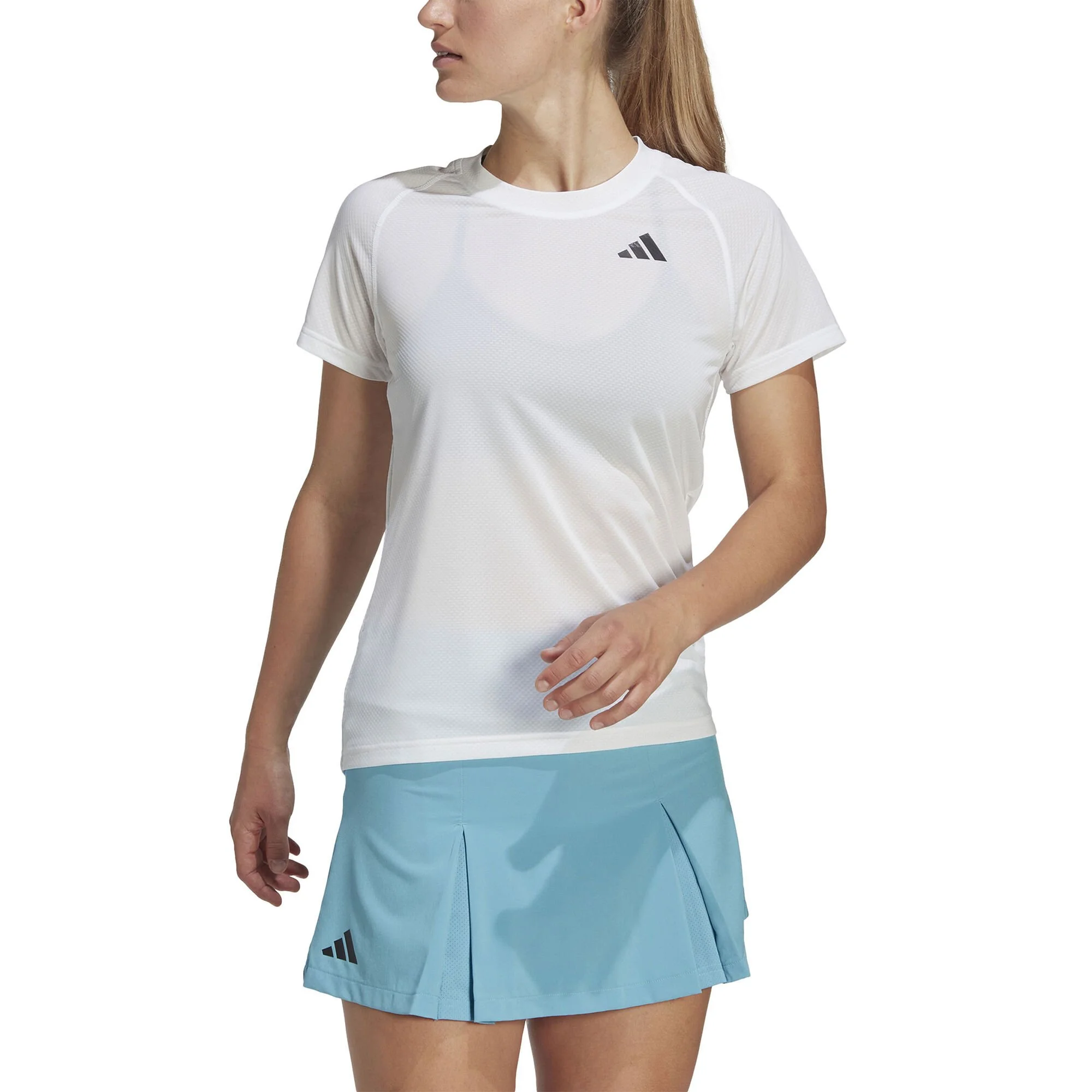 ADIDAS Club Maglietta Donna - Bianco - immagine 2