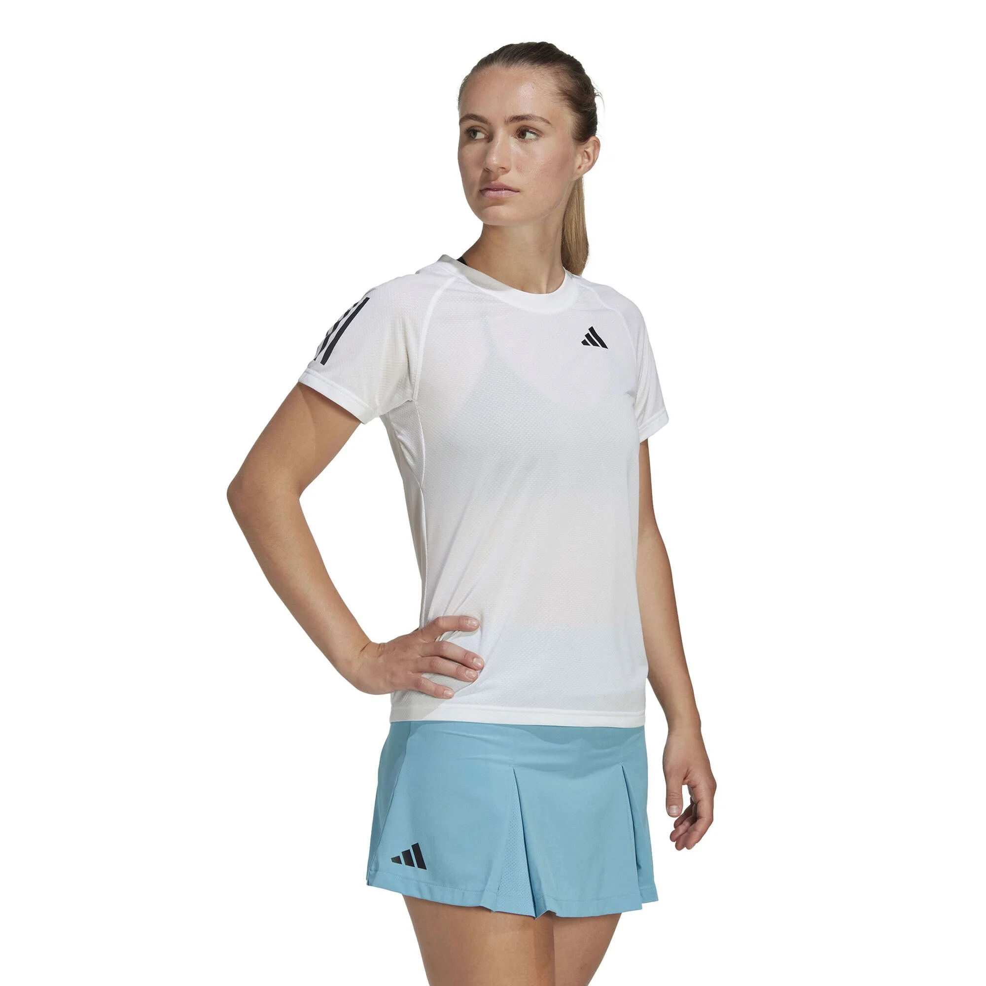 ADIDAS Club Maglietta Donna - Bianco - immagine 4