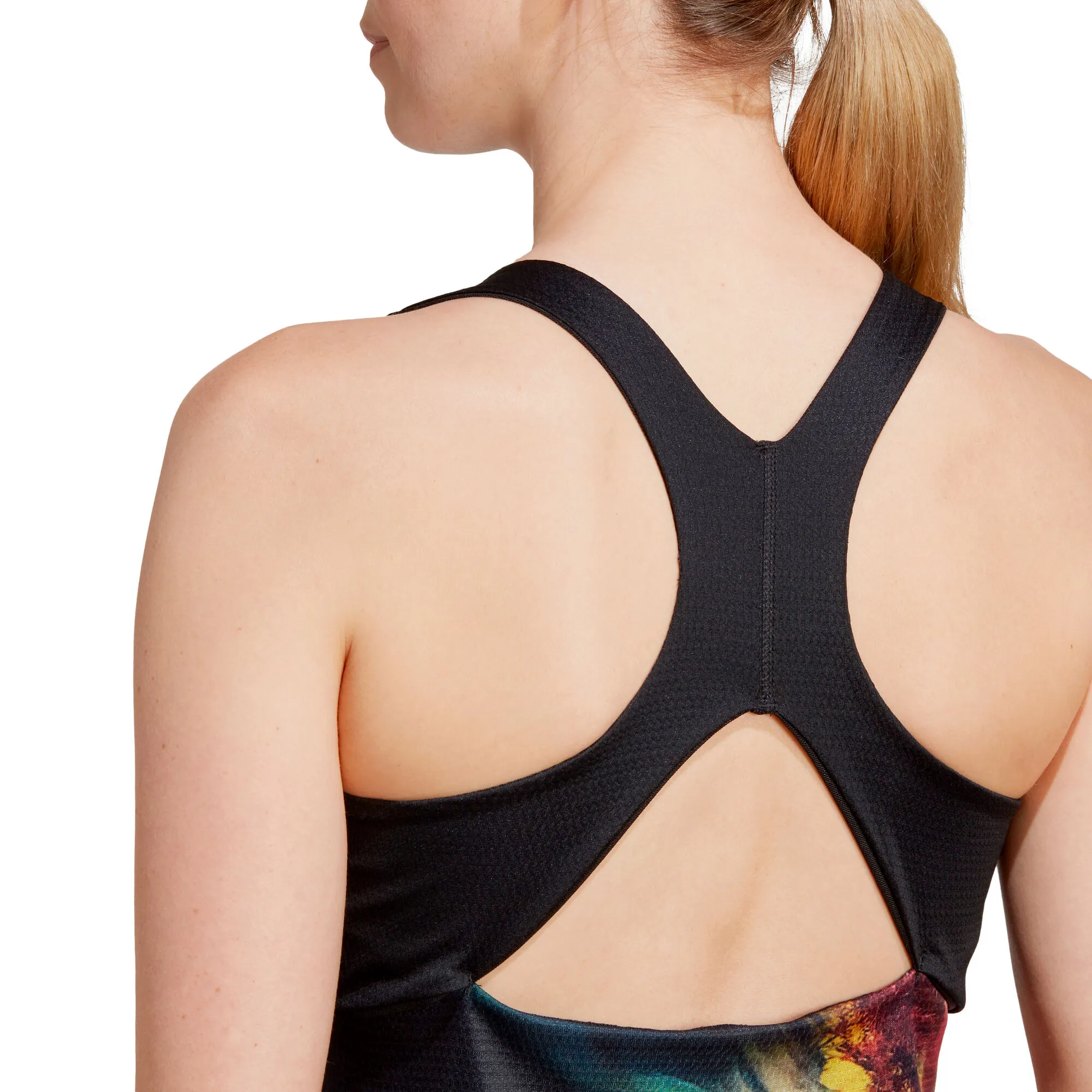 ADIDAS Melbourne Y- Canottiera Donna - Nero, Multicolore - immagine 12