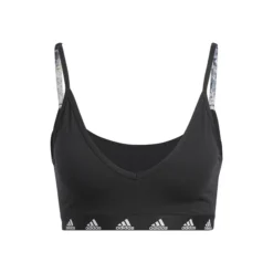 ADIDAS Purebare Light-Support Reggiseni Sportivi Donna - Nero, Bianco