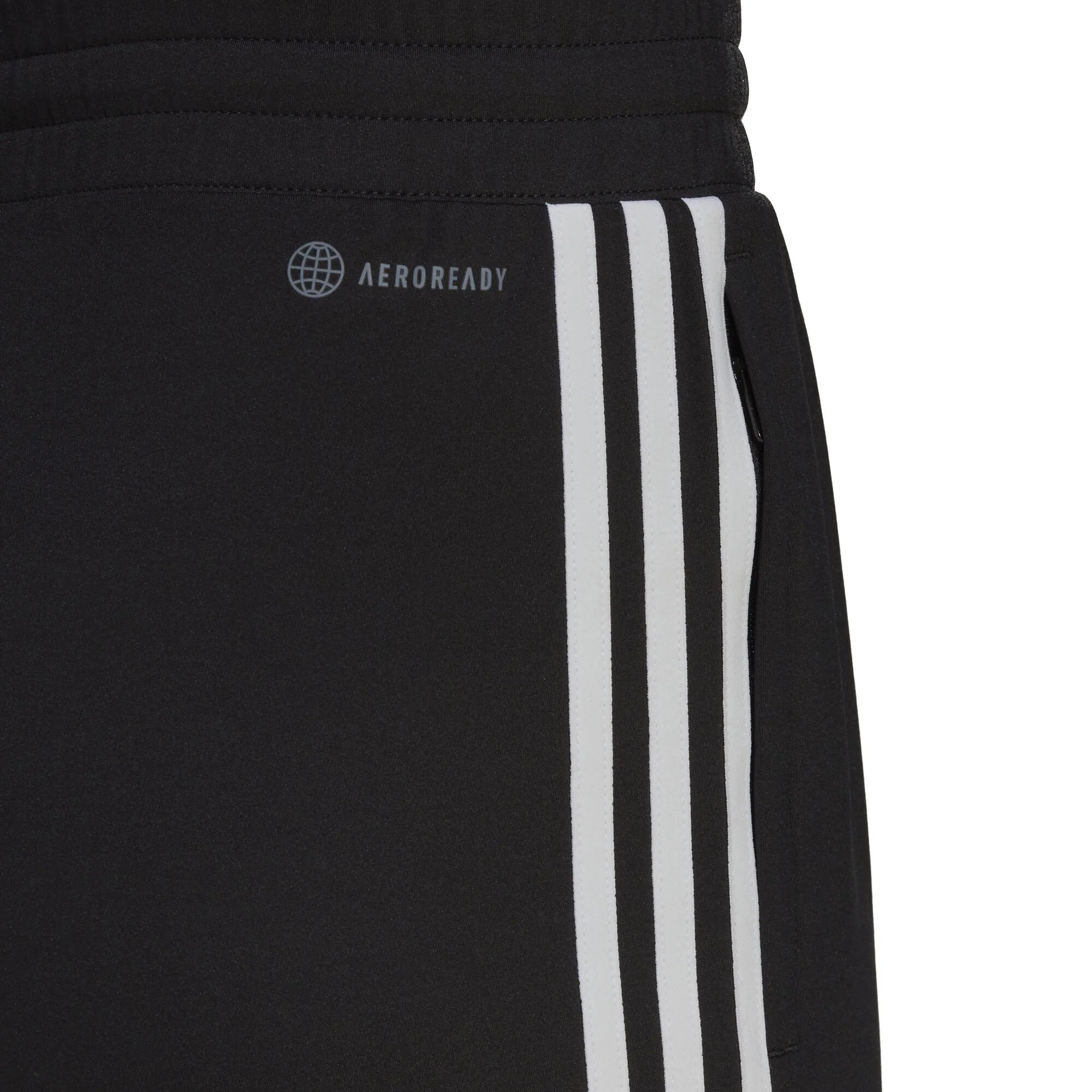 ADIDAS AEROREADY Made4Training Knit 3-Stripes Tapered Pantalone Da Allenamento Donna - Nero, Bianco - immagine 6