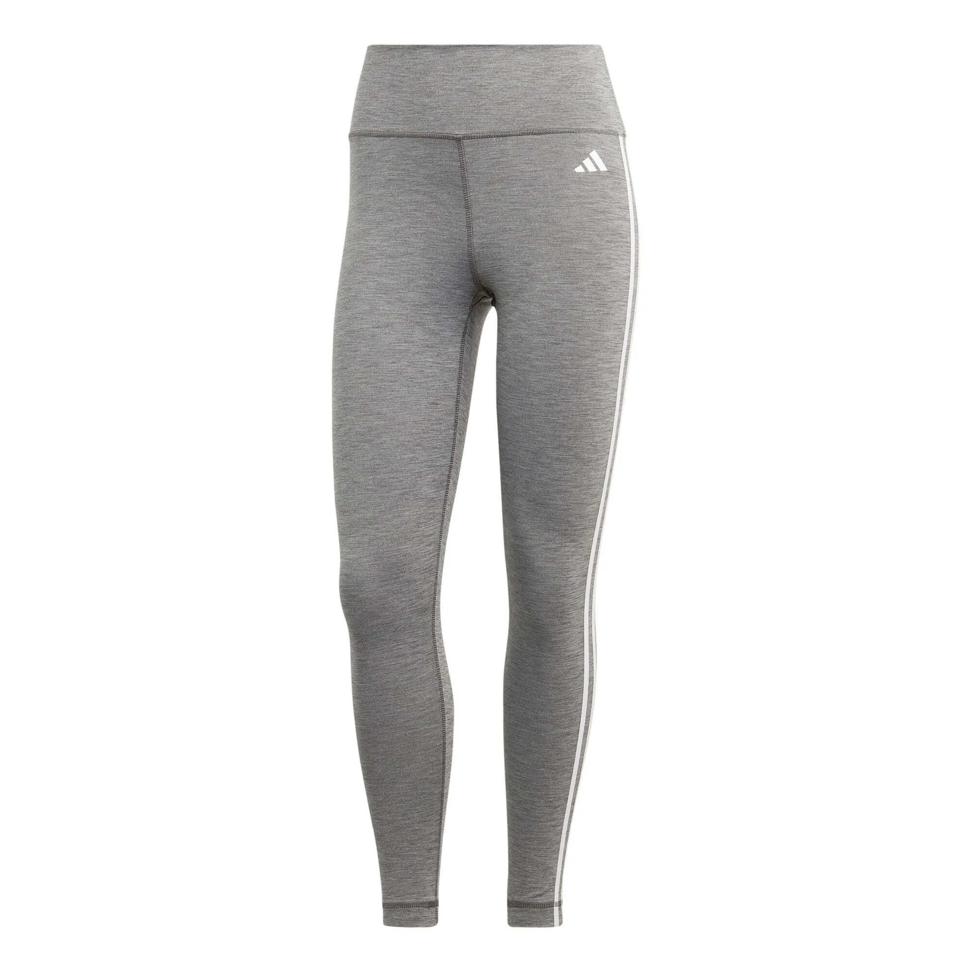 ADIDAS Essentials Train 3-Stripes High-Waisted Calzamaglia Donna - Grigio