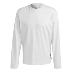 ADIDAS Lounge Long-Sleeve Top Manica Lunga Uomini - Bianco