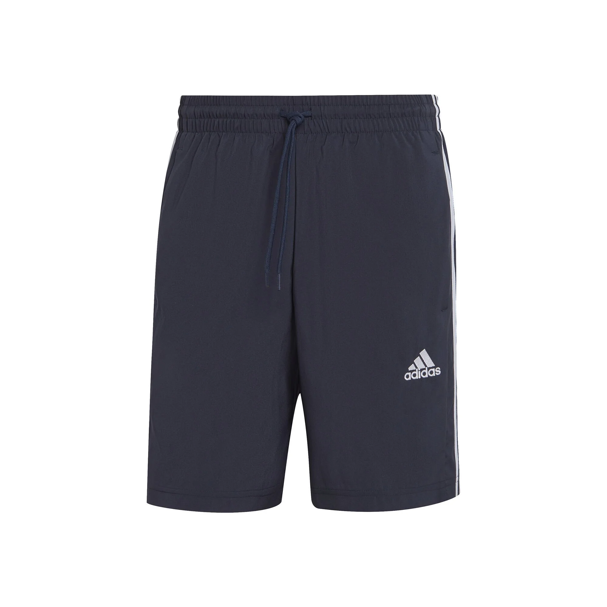 ADIDAS Essentials AEROREADY Chelsea 3-Stripes Pantaloncini Uomini - Blu Scuro, Bianco