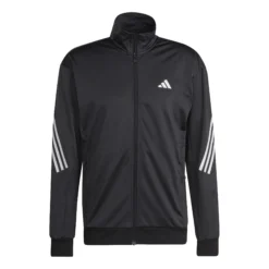 ADIDAS 3-Stripes Knit Giacca Da Allenamento Uomini - Nero, Bianco