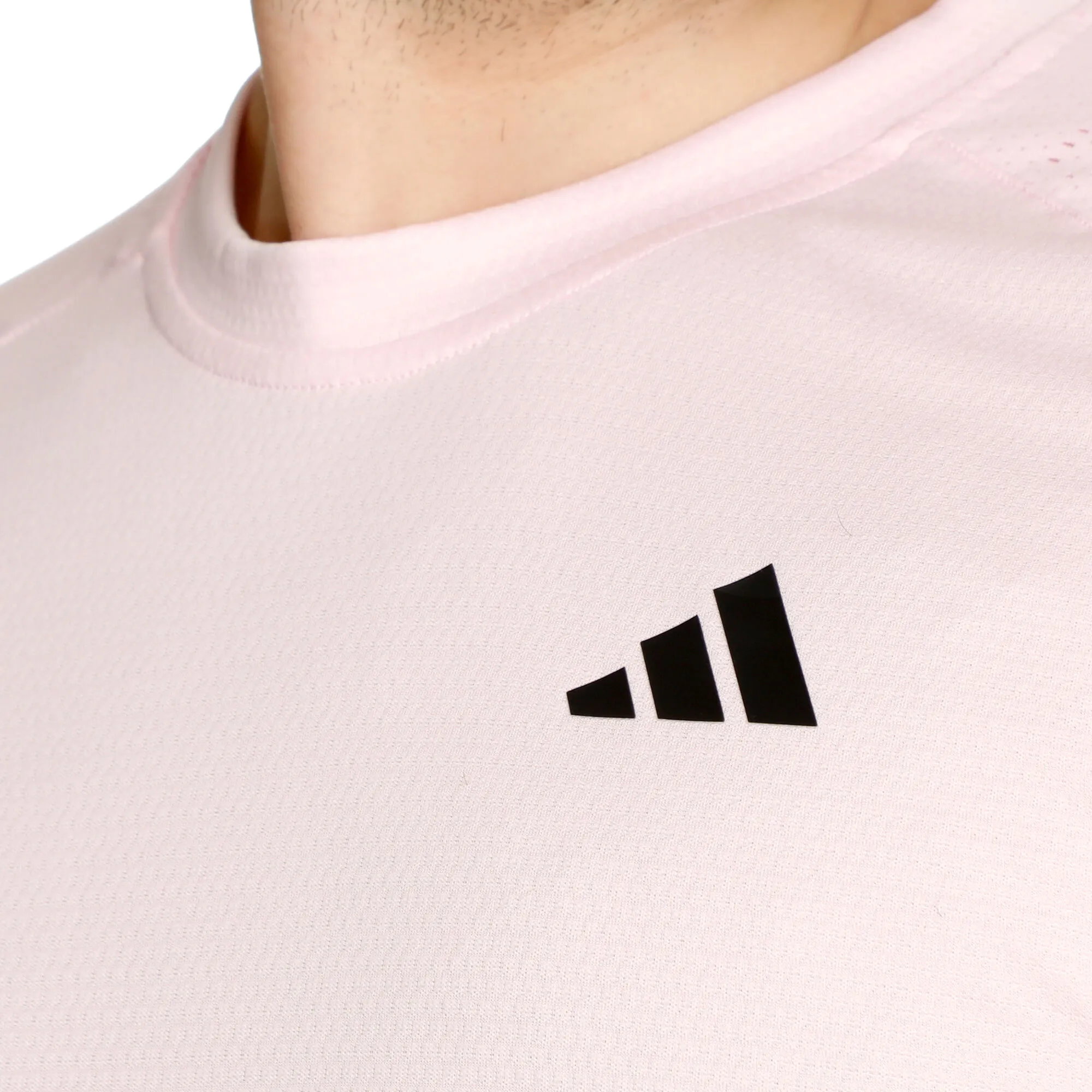 ADIDAS Melbourne Ergo HEAT.RDY Maglietta Uomini - Rosa, Grigio - immagine 5