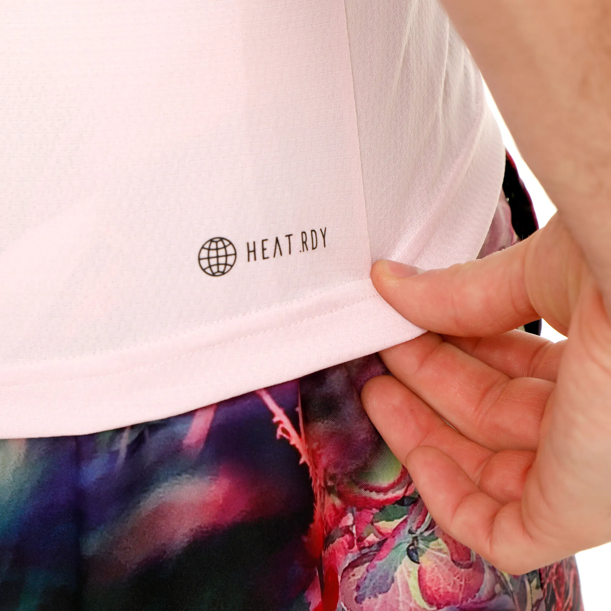 ADIDAS Melbourne Ergo HEAT.RDY Maglietta Uomini - Rosa, Grigio - immagine 7