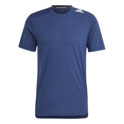 ADIDAS Designed For Training Maglietta Uomini - Blu Scuro