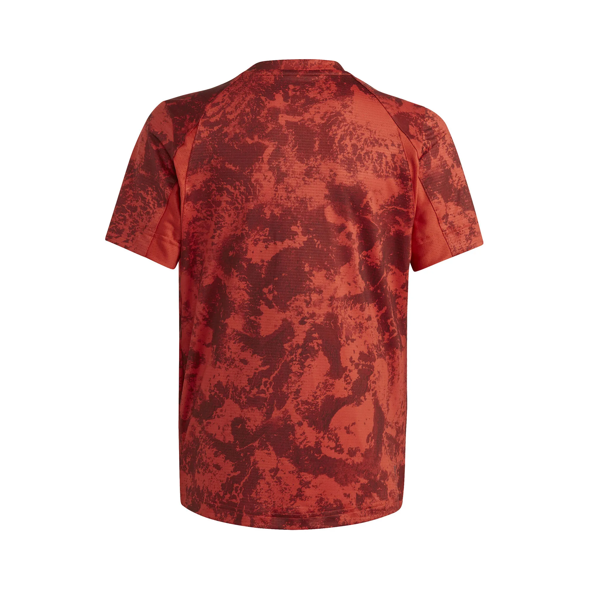 ADIDAS Q2 Maglietta Ragazzi - Arancione, Rosso - immagine 2