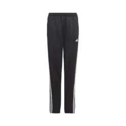 ADIDAS Essentials Train AEROREADY 3-Stripes Regular-Fit Pantalone Da Allenamento Ragazzi - Nero, Bianco